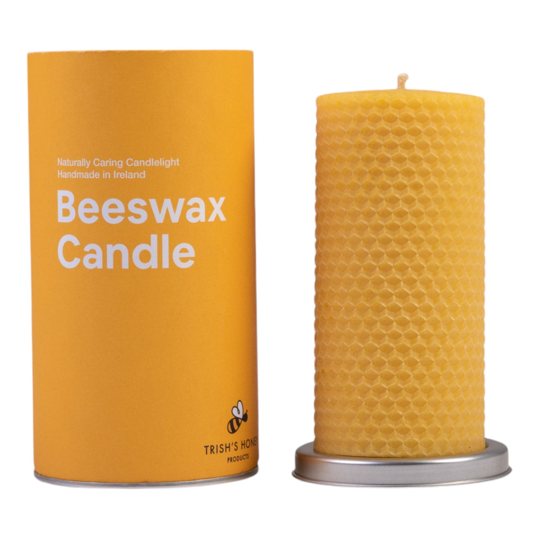 Beeswax Candles Handrolled by Trish from Trish's Honey Products